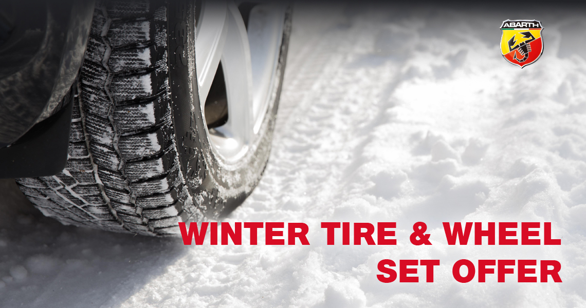WINTER TIRE and WHEEL SET OFFER